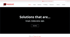 Desktop Screenshot of paramountsoft.net